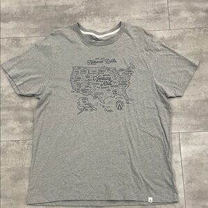 Extra large XL National Park T-shirt from the landmark project